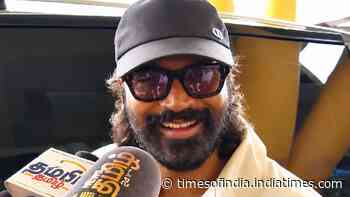 Dhanush reacts to question on his political entry
