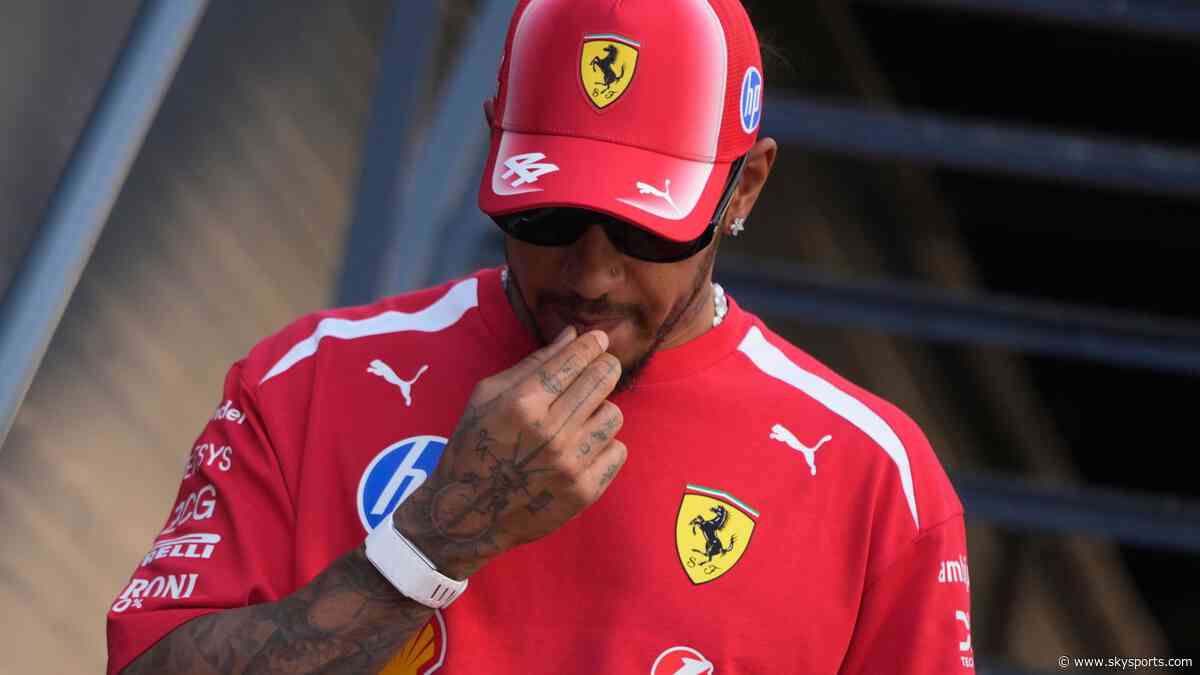 Hamilton sets sights on Russell amid defence of Ferrari's season