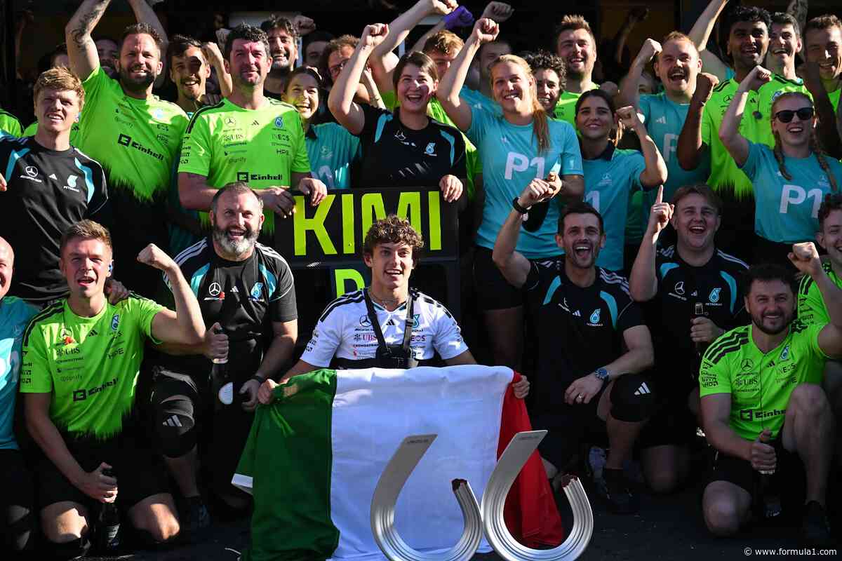 Grosjean on why Mercedes' support has been key for Antonelli