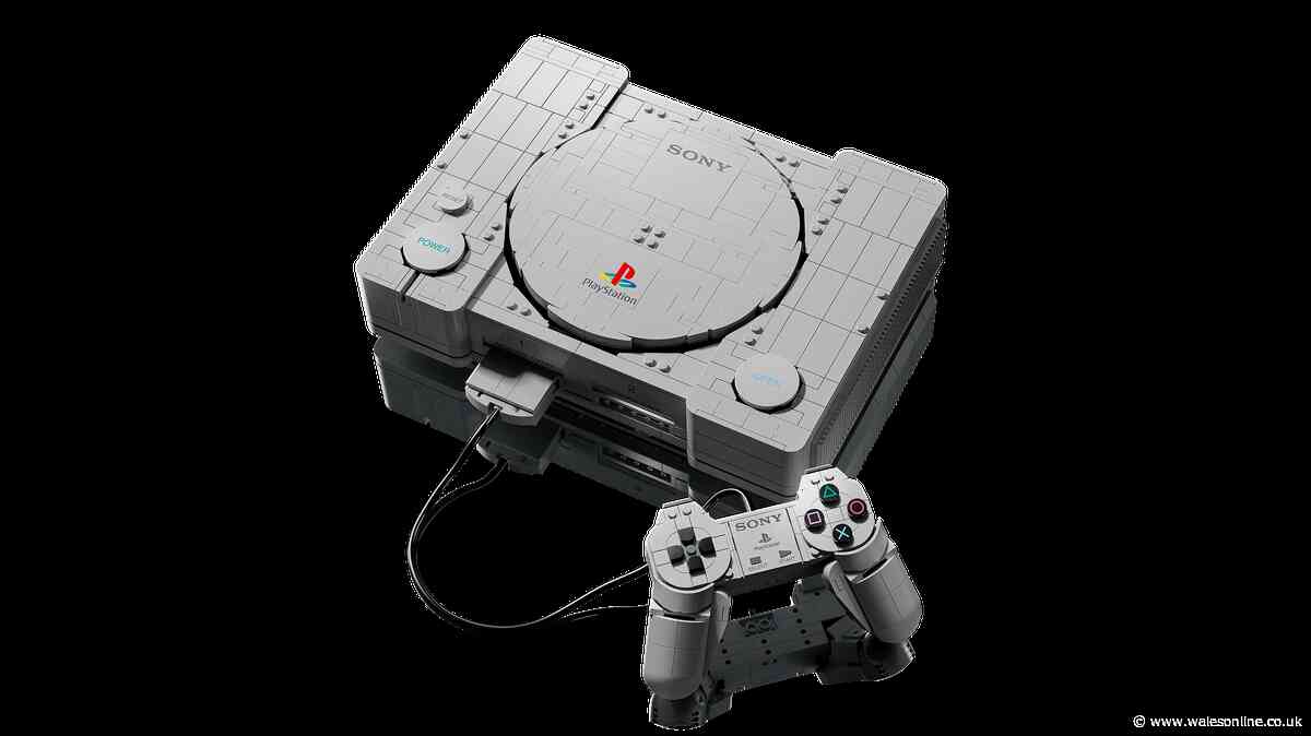 LEGO's PlayStation is as much a joy to build as the console was to play