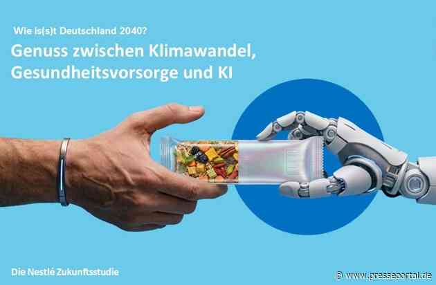 Genuss zwischen Klimawandel, Gesundheitsvorsorge und KI / Wie is(s)t Deutschland 2040?