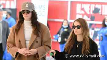 Cara Delevingne makes a rare appearance with girlfriend Minke after revealing plans to start a family together
