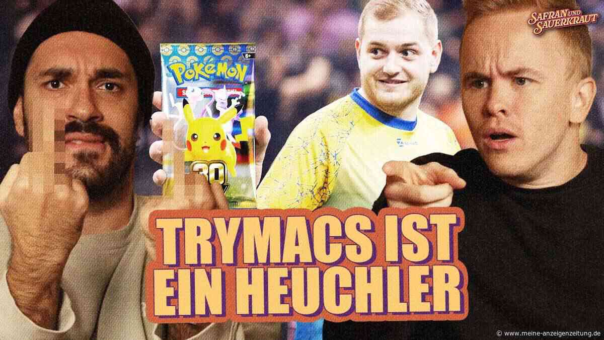 „Max ist ein Heuchler“: Trymacs wird für Pokémon-Pack-Opening kritisiert