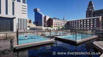 Decision made on floating padel courts on Liverpool docklands