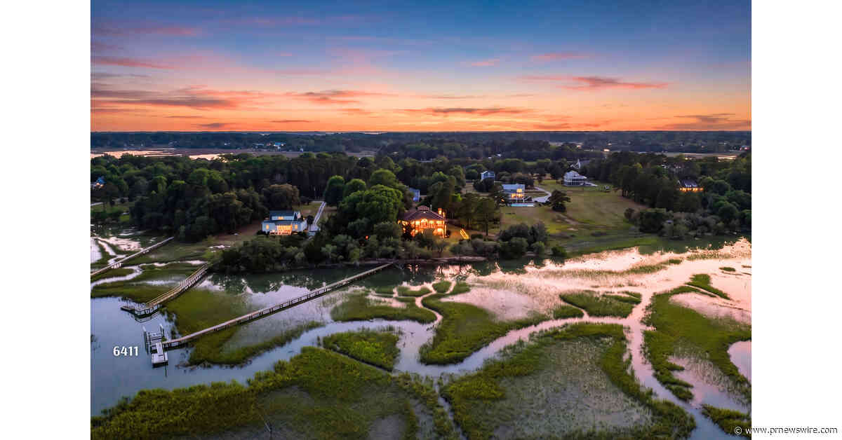Five-Acre Lowcountry Estate with Private Dock, Marsh Views &amp; Full Lower Level -- 35 Minutes from Charleston