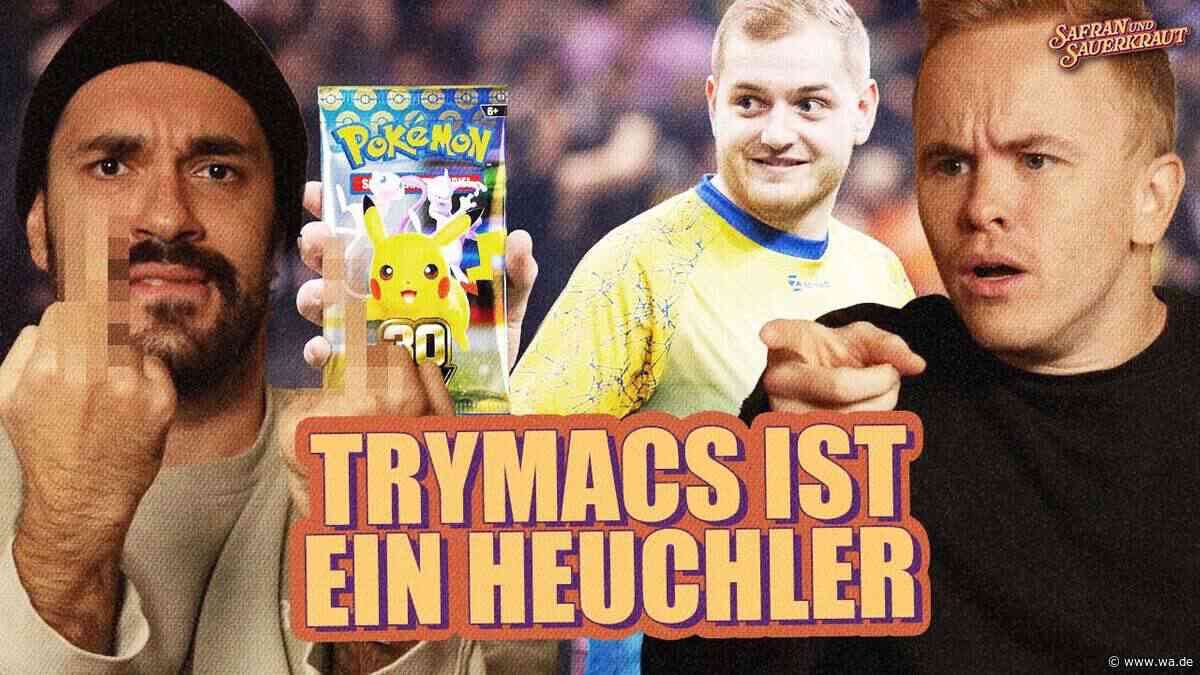 „Max ist ein Heuchler“: Trymacs wird für Pokémon-Pack-Opening kritisiert