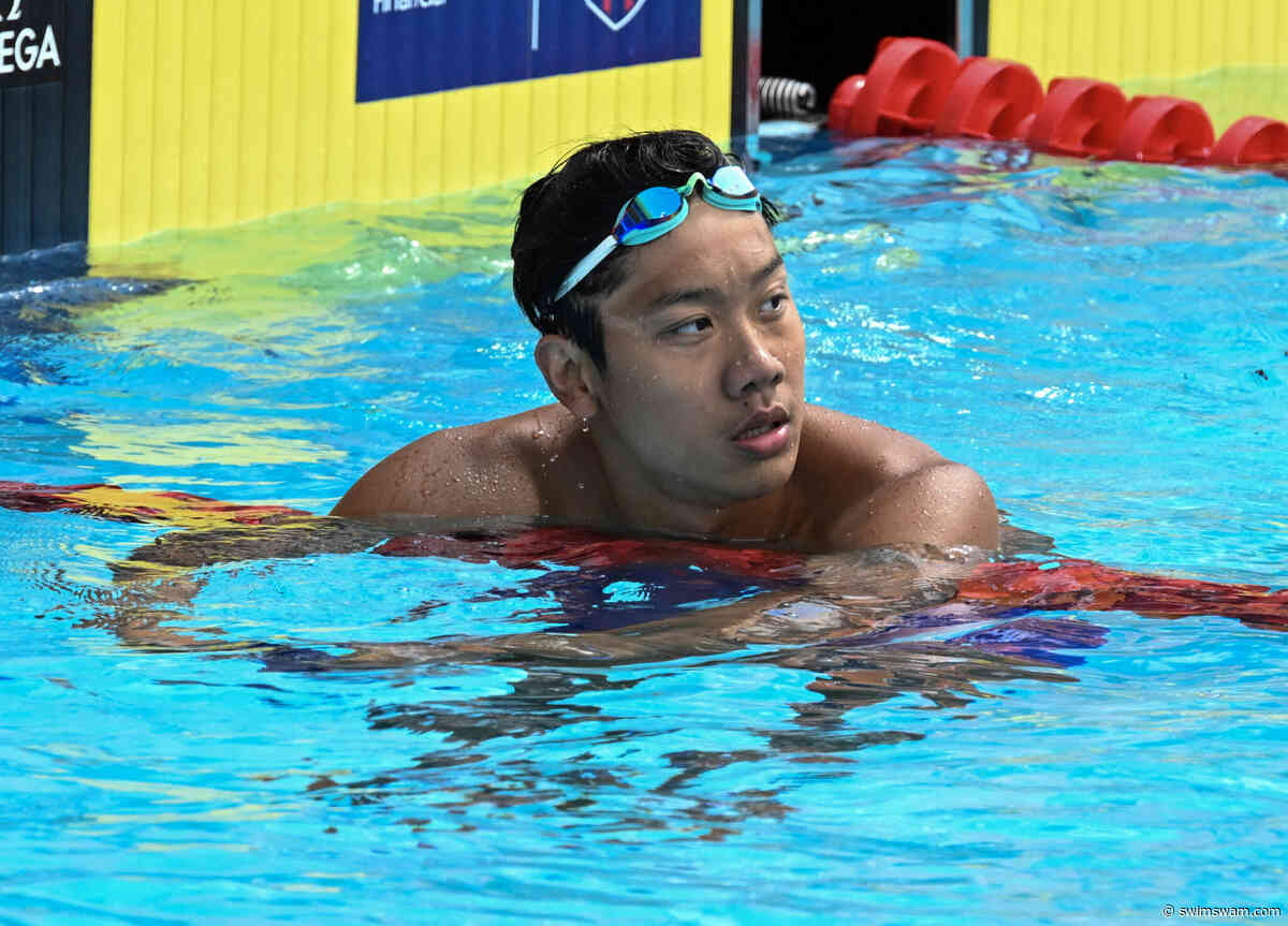 Zhang Zhanshuo Backs Up 4×200 Relay Split with 1:43.49 Asian Record in Individual 200 Free