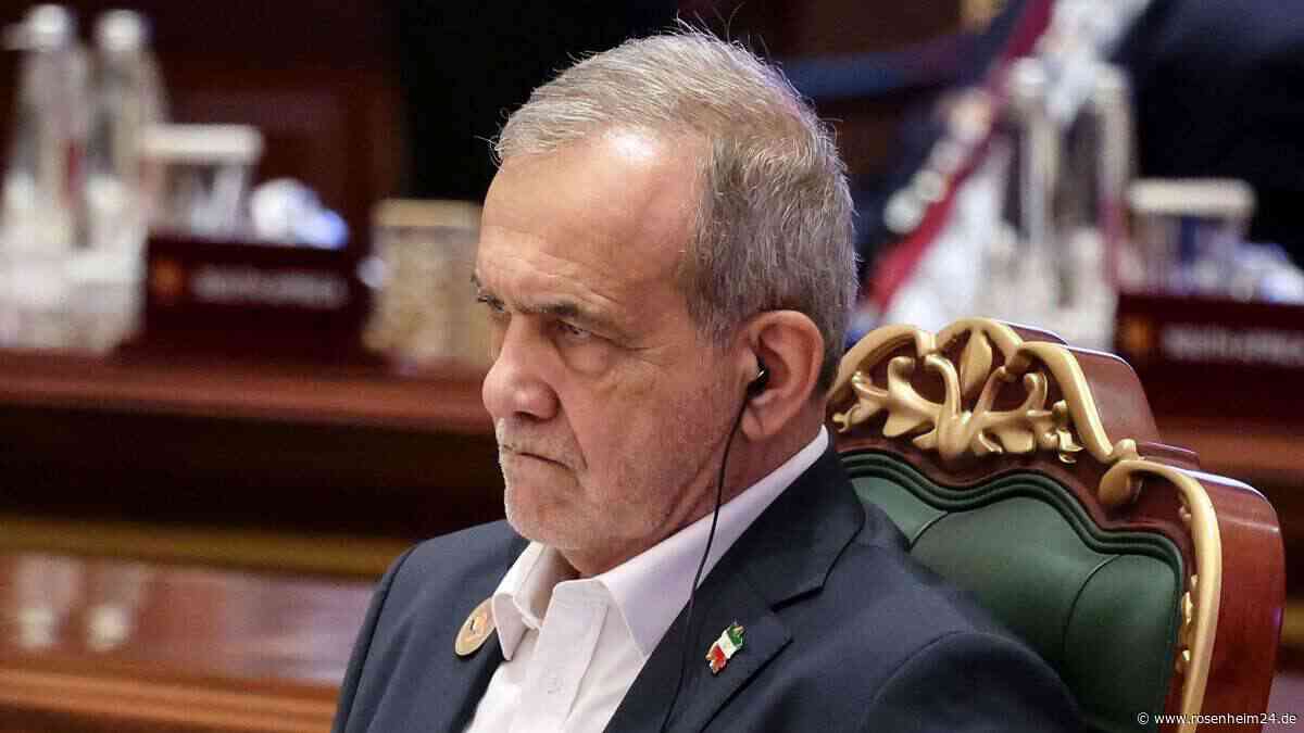 Irans Präsident hält vor UN Rede – und zeigt Fotos getöteter Kinder
