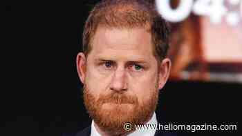 Uncomfortable moment Prince Harry is left hanging live on stage after glitch