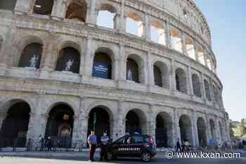 Rome's Colosseum closes for the day after a worker plunges to his death
