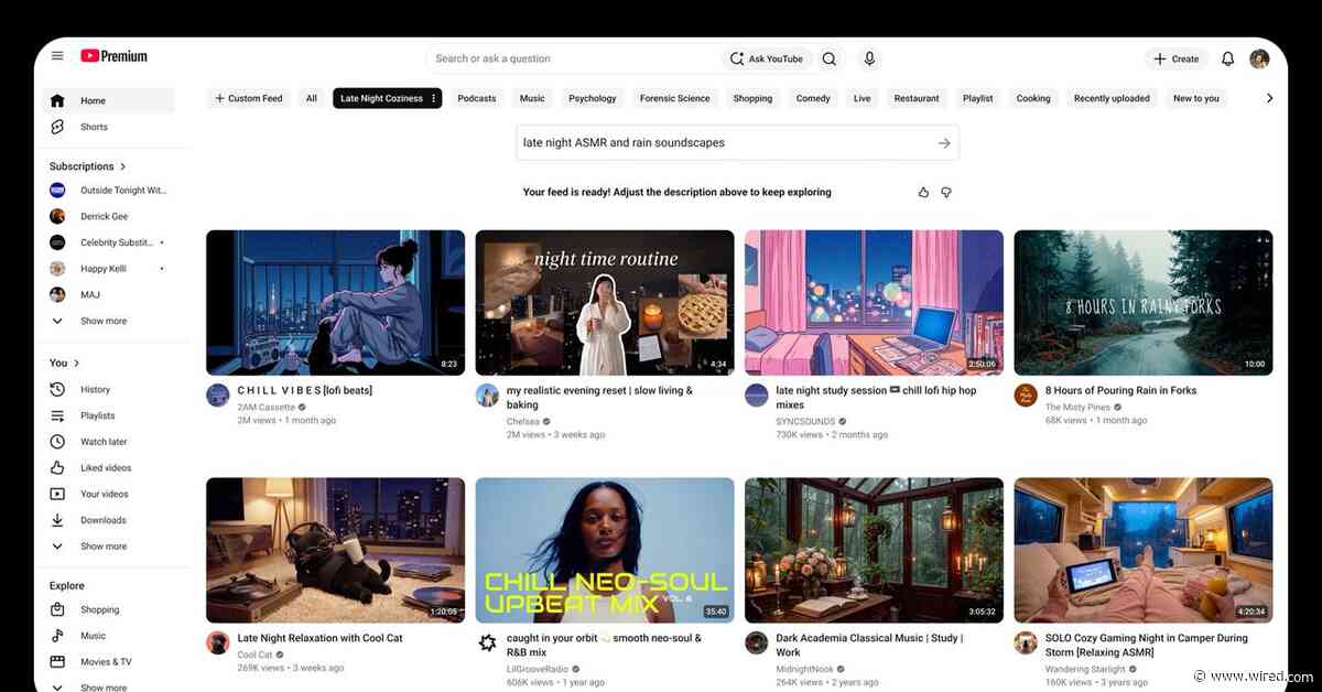 YouTube’s Custom Feeds Give You More Control Over the Algorithm