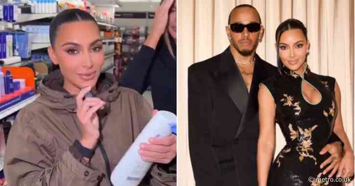 Kim Kardashian’s saucy comment about Lewis Hamilton proves she’s living a fairy tale