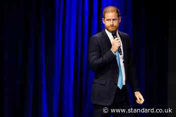 Harry warns about AI as he jokes it ‘got into my speech’ after tech glitch