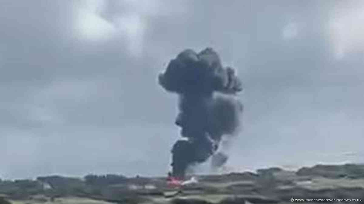 RAF pilots injured after ejecting from plane moments before horror crash
