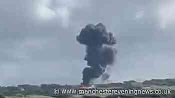 RAF pilots injured after ejecting from plane moments before horror crash