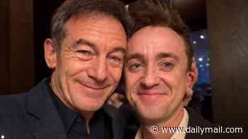 Harry Potter star Jason Isaacs pens sweet birthday message to 'son' Tom Felton as he says 'I had your ear back then and you know you'll always have mine'