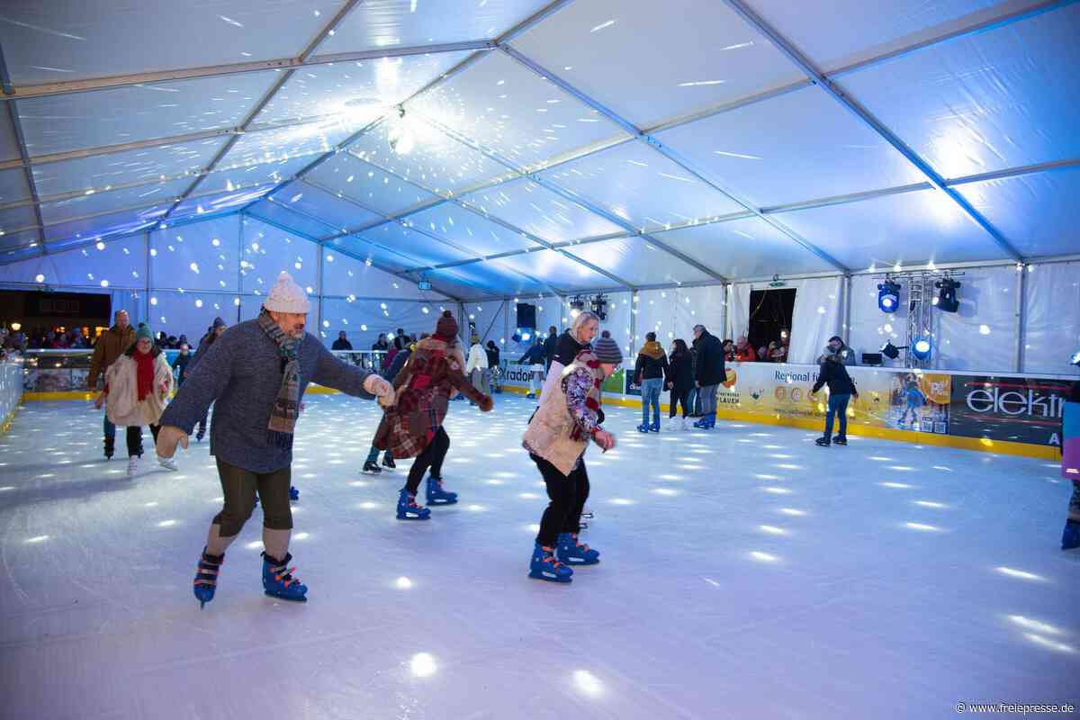 Plauener Eisbahn: Stadt sucht Betreiber für Event zum Weihnachtsmarkt