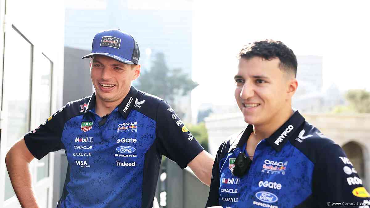 Verstappen backs Hadjar's Red Bull contract renewal for 2027