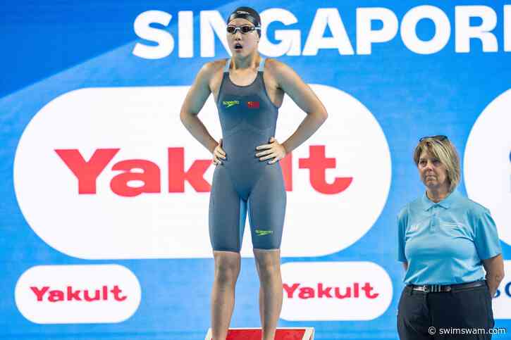 Yu Zidi, 13,  Continues Eye-Opening Asian Games with 4:28.56 400 IM, #5 Performer All-Time