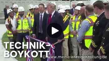 Peinlicher Trump-Patzer im Video - Die ganze Welt schaut wohl amüsiert zu
