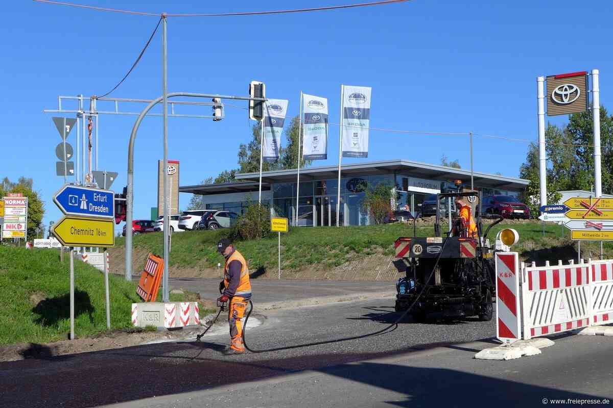 Baustelle S 200 bei Altmittweida: Das bedeuten die Arbeiten für Händler und Kunden