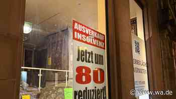 Räumungsverkauf in legendärem Fachgeschäft läuft seit Monaten – jetzt tut sich etwas