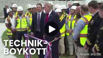 Peinlicher Trump-Patzer im Video - Die ganze Welt schaut wohl amüsiert zu