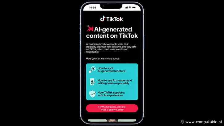 TikTok zet in op scholing rond ai‑content na forse kritiek