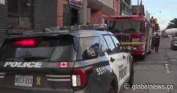 Roads reopen after fire in Toronto’s east end