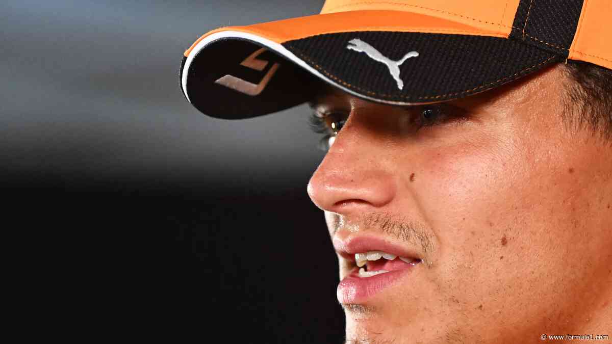 Norris reflects on upturn in form ahead of Azerbaijan GP