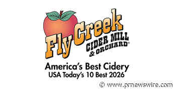 Fly Creek Cider Mill Voted America's Best Cidery in USA TODAY 10Best Readers' Choice Awards