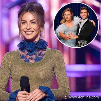 Julianne Hough Supports Julia Stiles After DWTS Feedback Made Her Cry