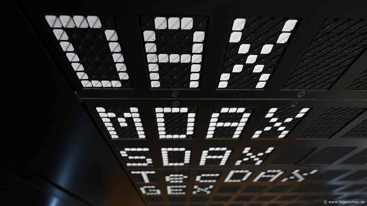 Marktbericht: DAX baut Verluste aus
