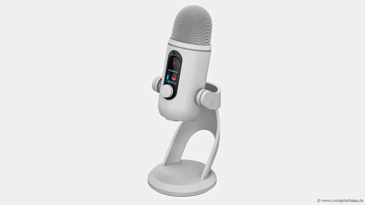 Logitech G Blue Yeti 2: Streaming-Mikrofon mit KI und 3D-Spracherkennung
