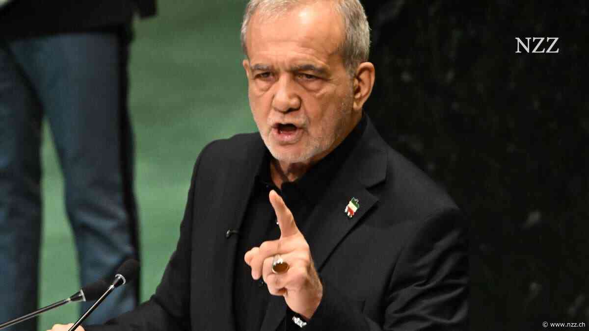 LIVE-TICKER - Iran-Krieg: Pezeshkian konfrontiert Trump in seiner Rede vor der Uno-Generalversammlung +++ Internationale Flüge aus Iran teils ausgesetzt