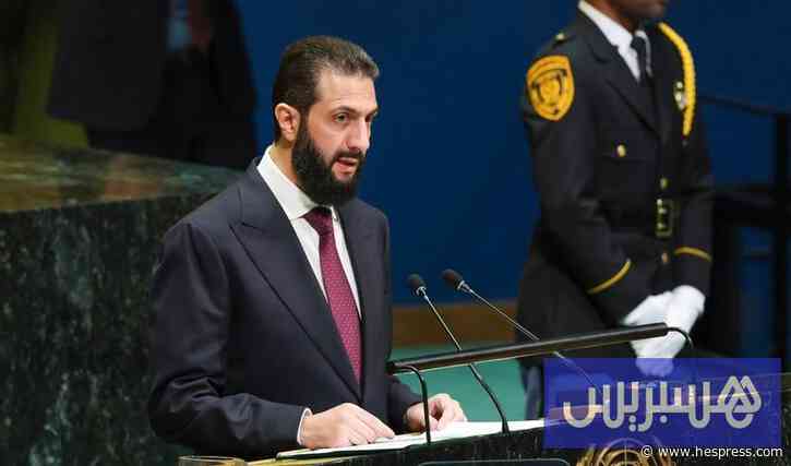 الشرع بالأمم المتحدة: الجولان سورية