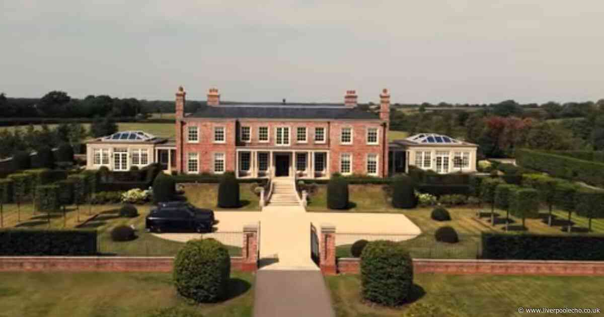 Inside the Rooneys' £20m Cheshire mansion with football pitch, swimming pool and wine cellar