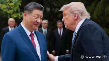 Handelsfrieden, Iran-Krieg, Taiwan-Frage: Xi und Trump haben viel zu besprechen