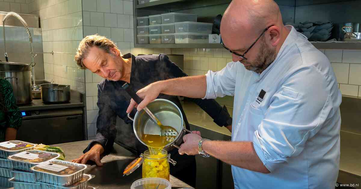 Tweesterrenchef Dick Middelweerd in zee met Marqt voor biologische maaltijden