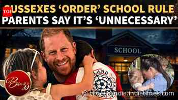 Harry And Meghan ‘Demand Totally Unnecessary Rule’ From School Parents Over Archie, Lilibet