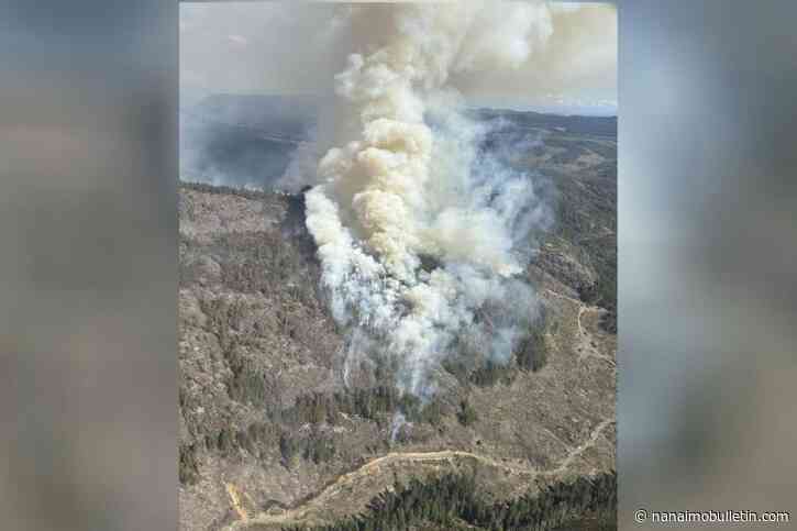 Mount Jack wildfire near Sooke doubles in size to over 200 hectares