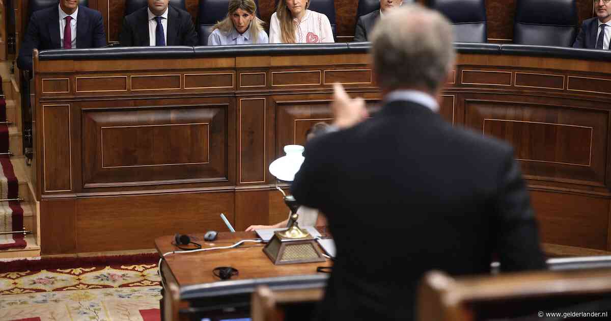 Statement met pepperspray in Spaans parlement ontaardt in chaos: gebouw ontruimd, 12 personen onwel