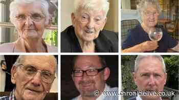 Funeral notices in the Chronicle last week including tributes to a dearly loved dad and loving son