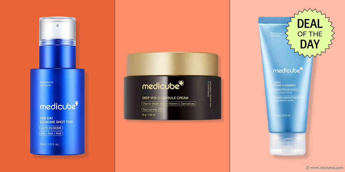 Medicube is having a secret sale on Amazon with skin care up to 67% off