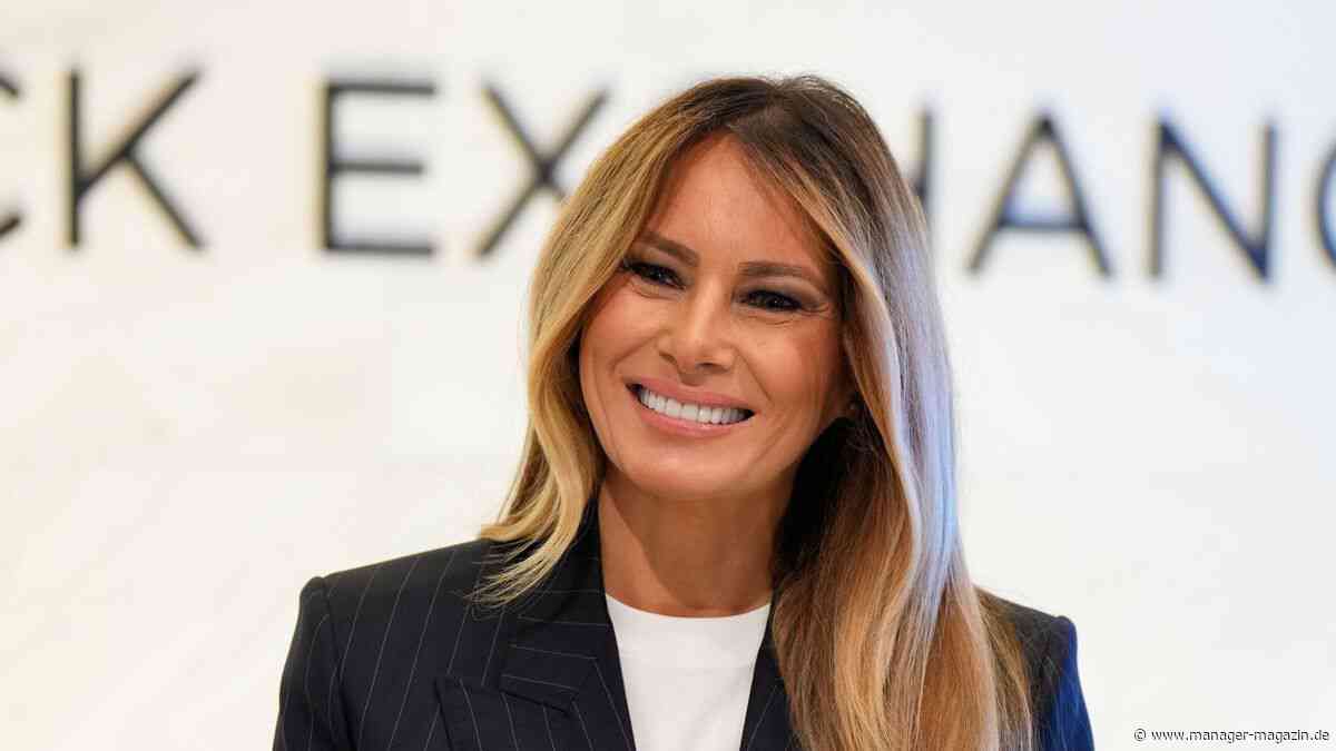 Melania Trump macht sich für Frauen in der Wirtschaft stark