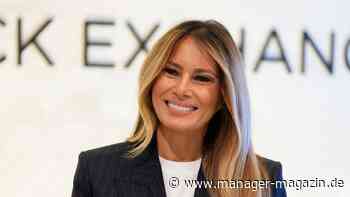 Melania Trump macht sich für Frauen in der Wirtschaft stark
