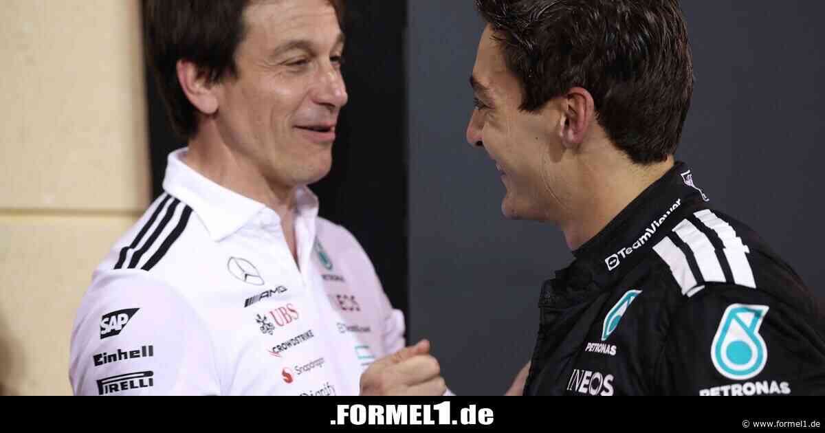 Trotz Formkrise: Toto Wolff glaubt fest an George Russell