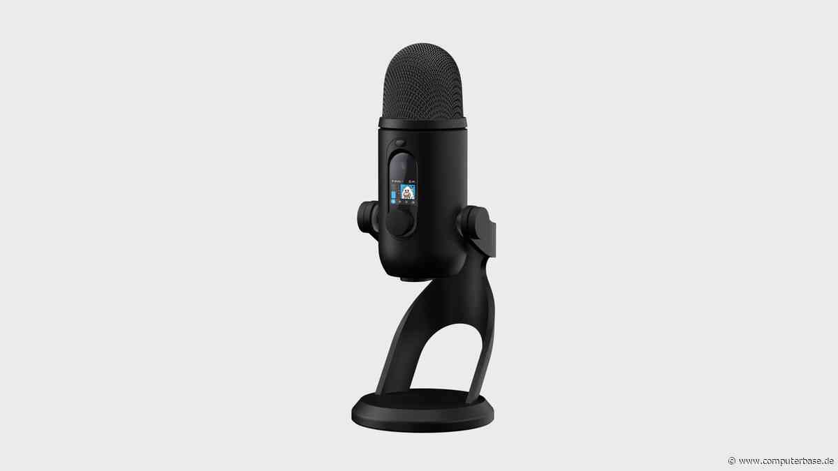 Logitech G Yeti 2: Das Mikrofon mit dem lauschenden Yeti auf dem Display