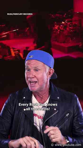 Red Hot Chili Peppers' Chad Smith blind ranks 5 Rush songs