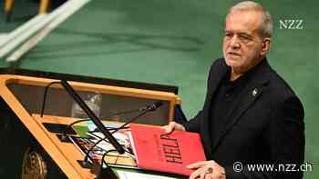 «Wir sind die Opfer von Terrorismus»: Der iranische Präsident inszeniert sich bei der Uno als Friedensfürst